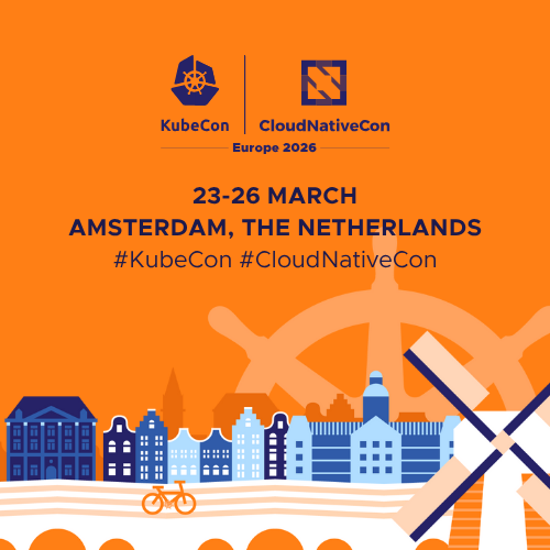 KubeCon CloudNativeCon Europe 2026 banner