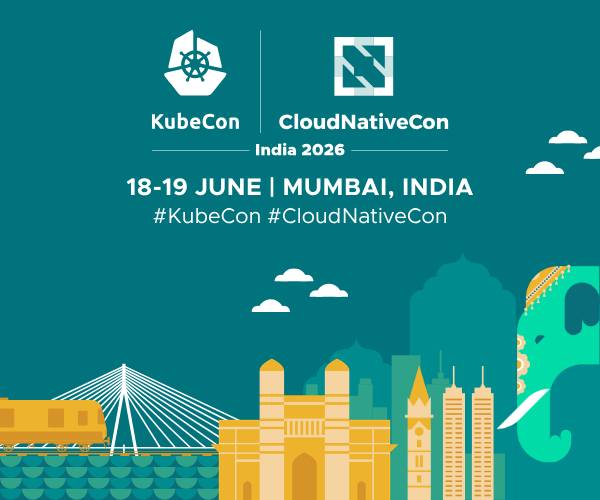 KubeCon CloudNativeCon India 2026 banner